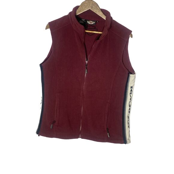 Harley- Davidson Fleece Vest XL - Picture 1 of 4